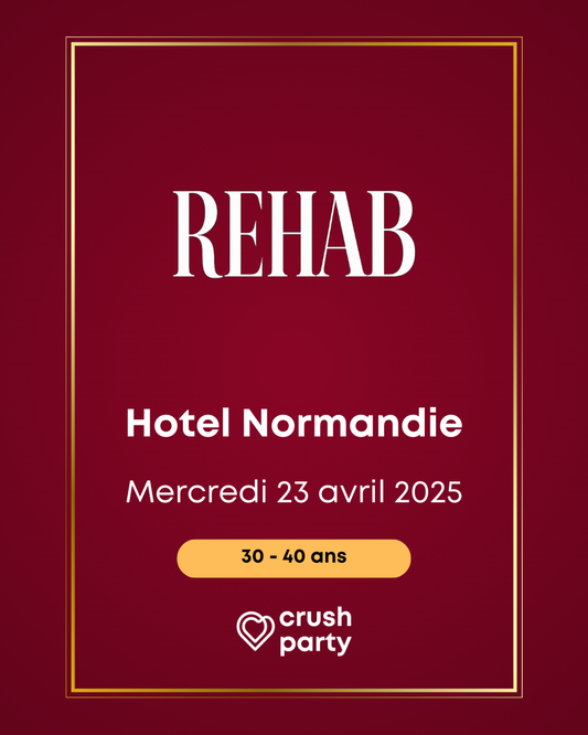 L'apéro - Rehab - Avril 2025