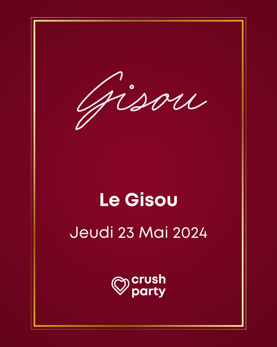Soirée célibataires à Paris au Gisou le jeudi 23 mai 2024